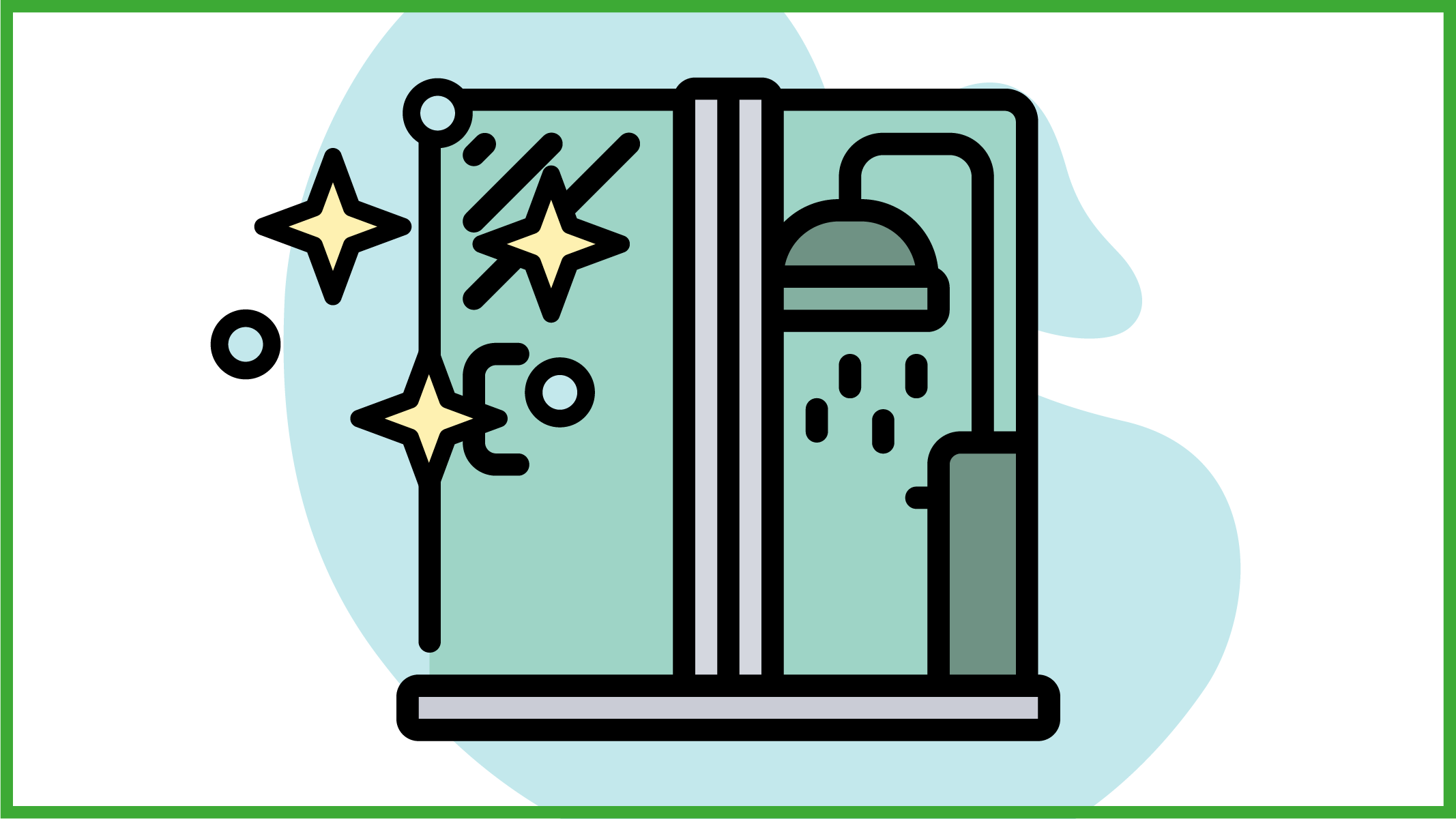 Come pulire il vetro doccia in 2 passi - Verdevero