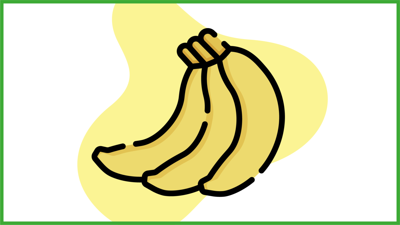 Immagine di un casco di banane