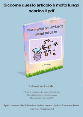 ebook profumatori per ambienti naturali fai da te