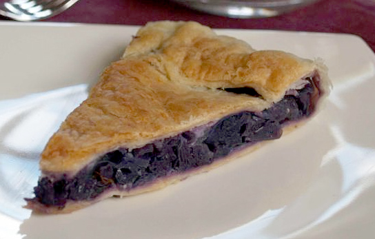 Torta salata al cavolo viola