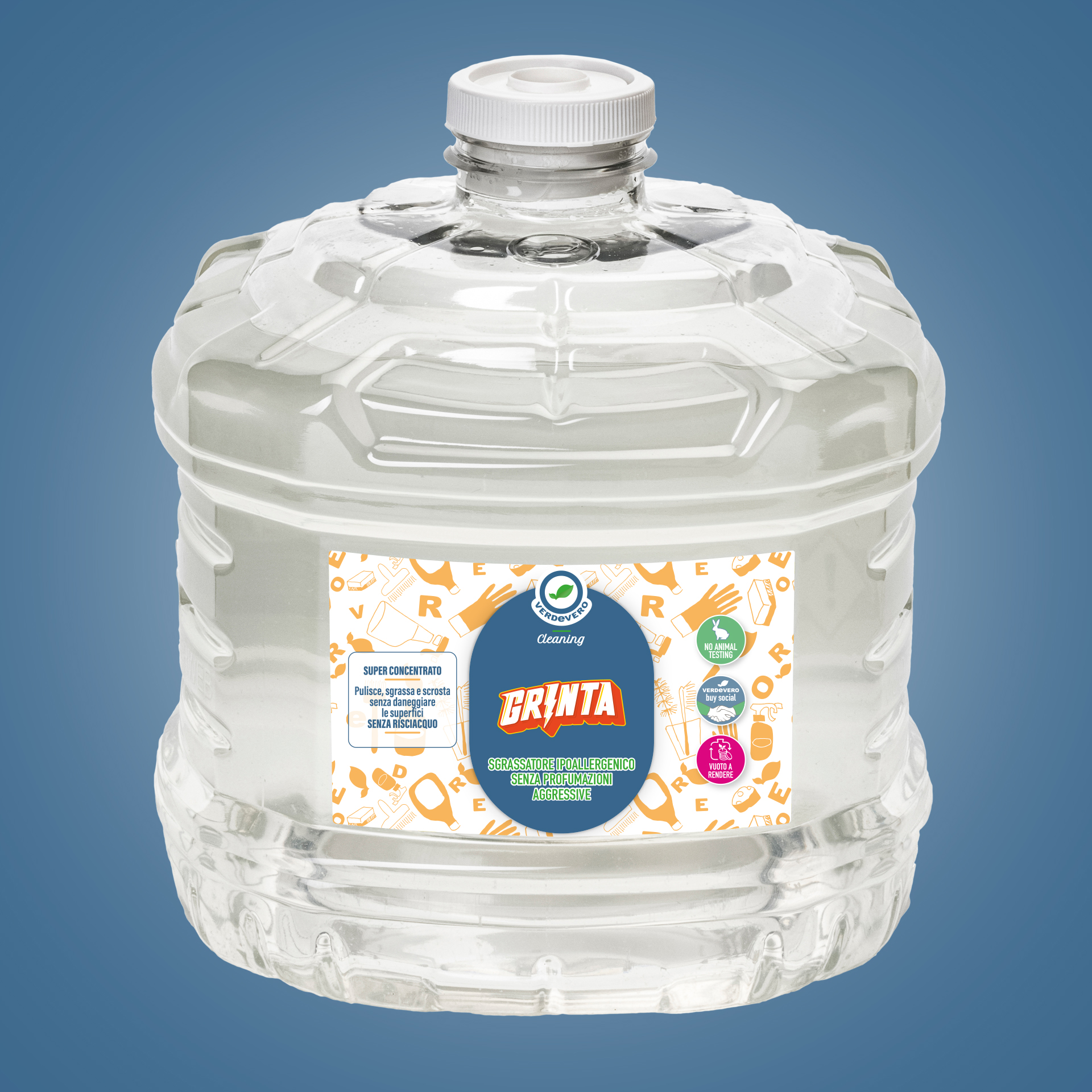 sgrassatore ecologico senza profumo