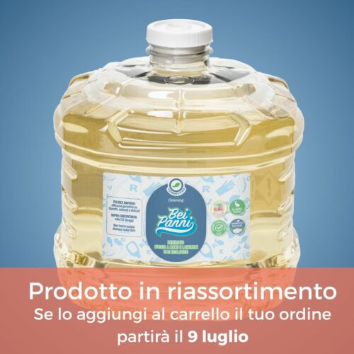 detersivo ecologico lavatrice alla spina
