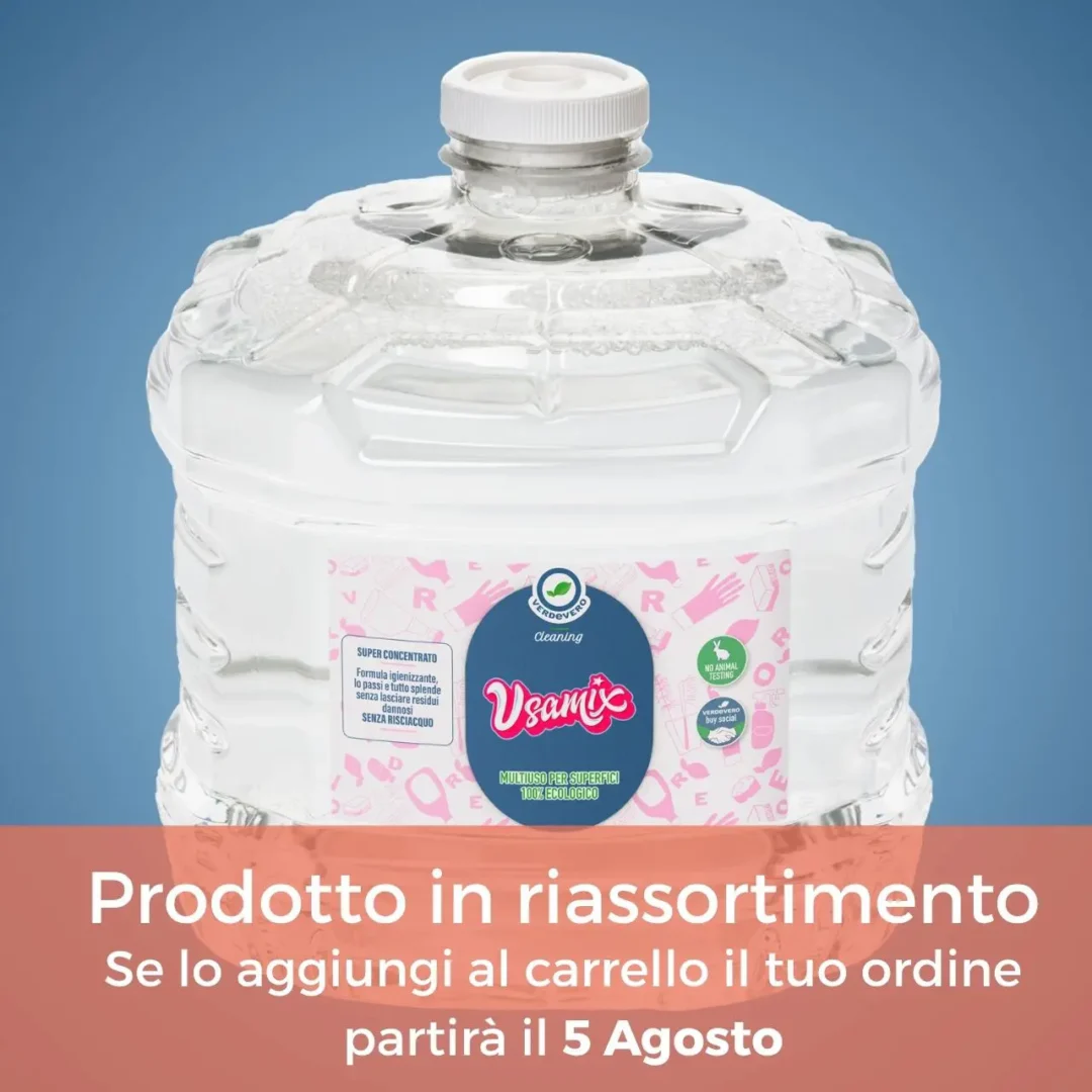 detersivo ecologico all'ossigeno attivo usamix 2