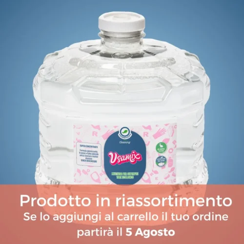 detersivo ecologico all'ossigeno attivo usamix 2