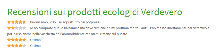 recensioni verdevero