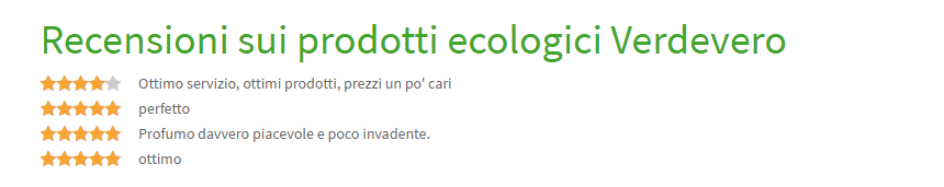 recensioni verdevero