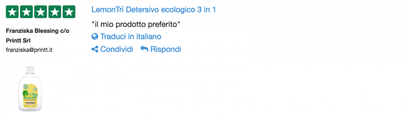 recensione prodotto