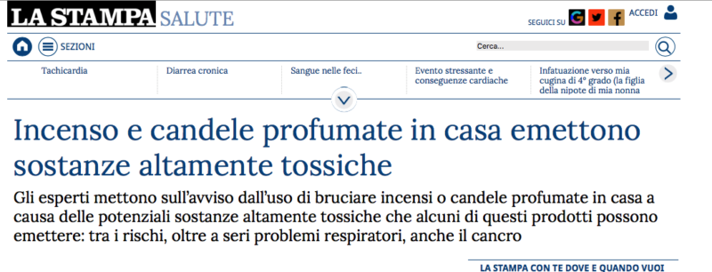 titolo la stampa