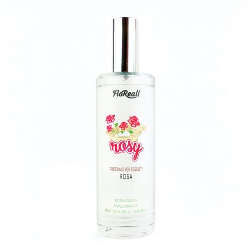 Profumo floreale ecologico per tessuti alla rosa - ROSY
