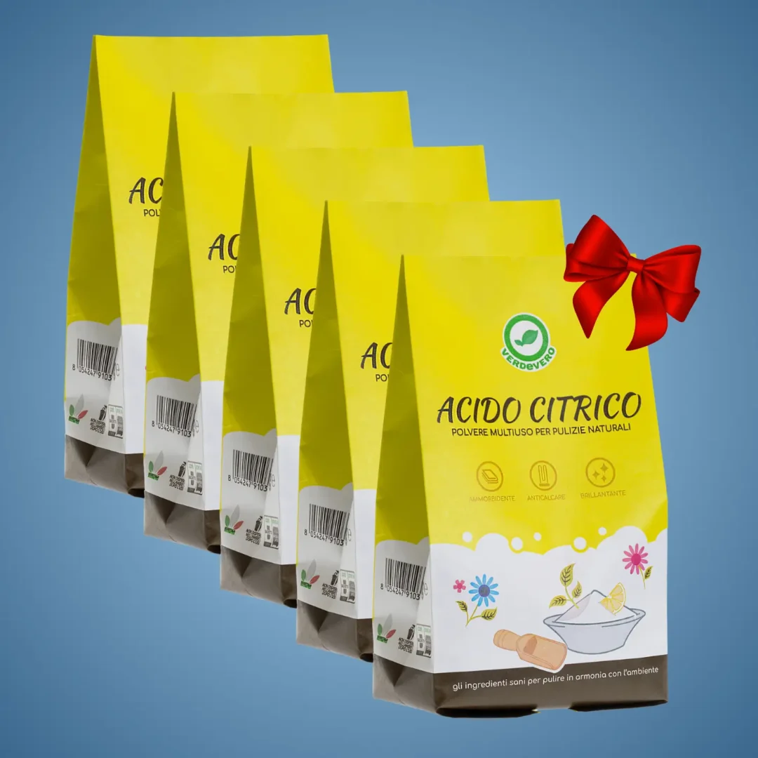 Acido citrico Pack 5KG - Super sconto per il formato scorta