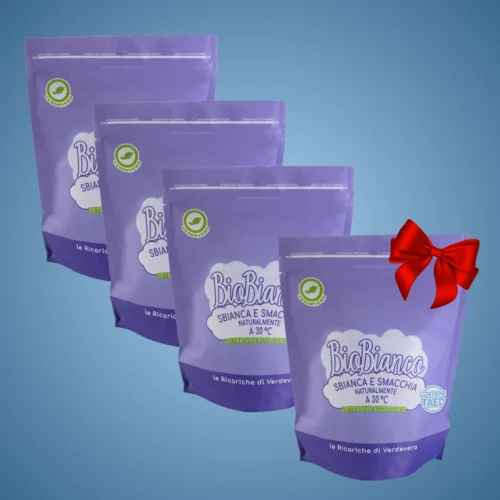 Biobianco Pack 3+1 in omaggio composto da: