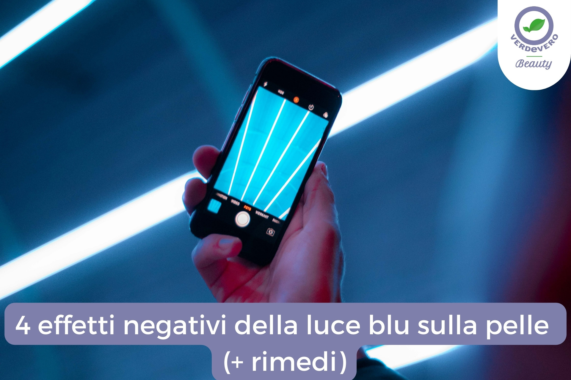 effetti luce blu