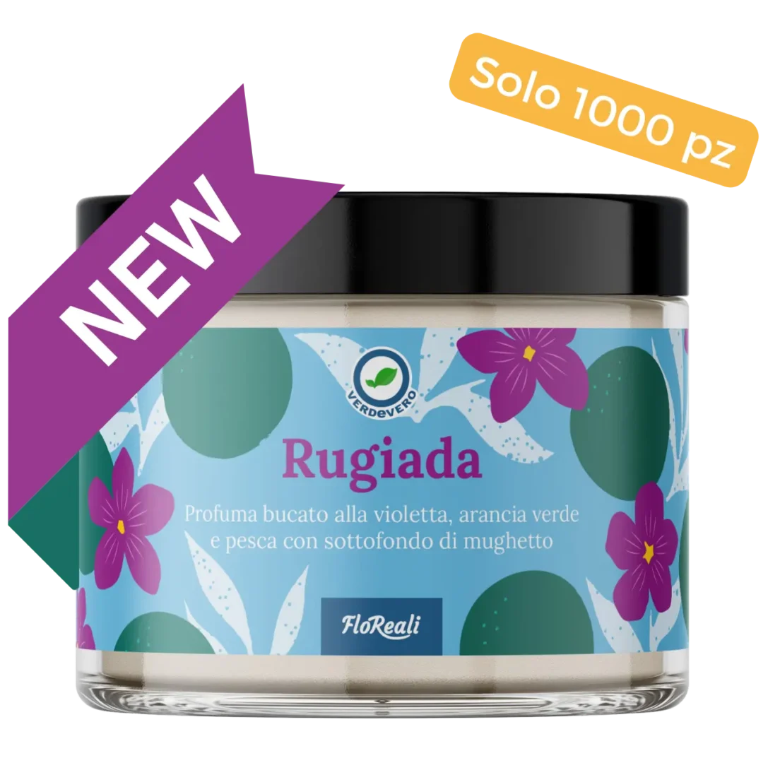 RUGIADA profuma bucato alla Violetta, Arancio Verde e Pesca 200 gr - immagine 2