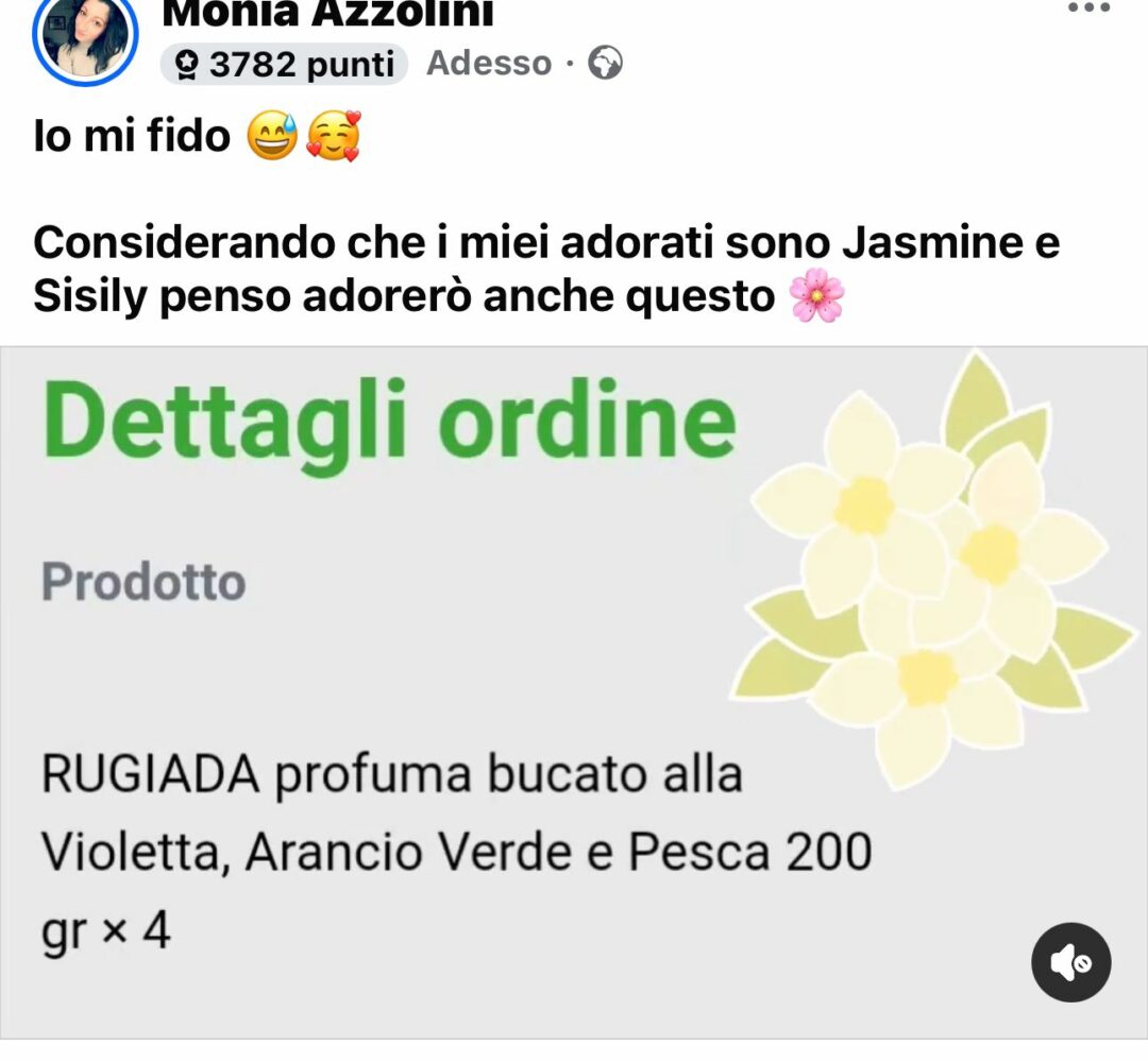 RUGIADA profuma bucato alla Violetta, Arancio Verde e Pesca 200 gr - immagine 8