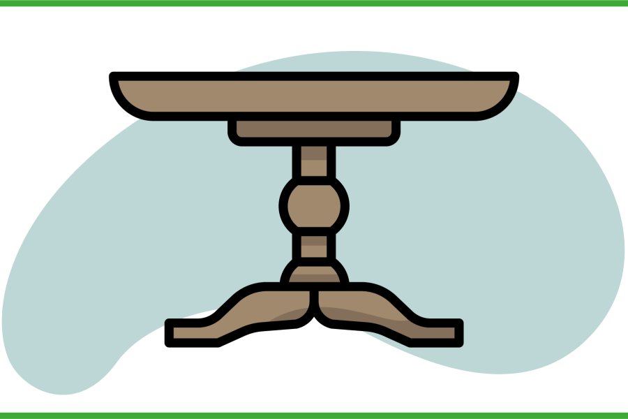 tavolino di legno