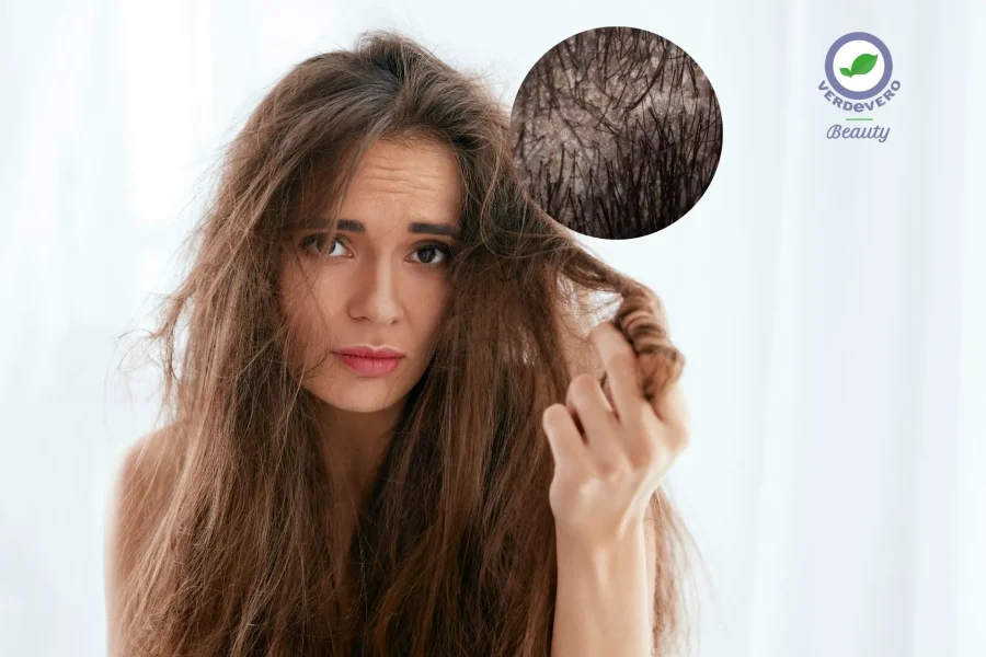 cute grassa capelli secchi