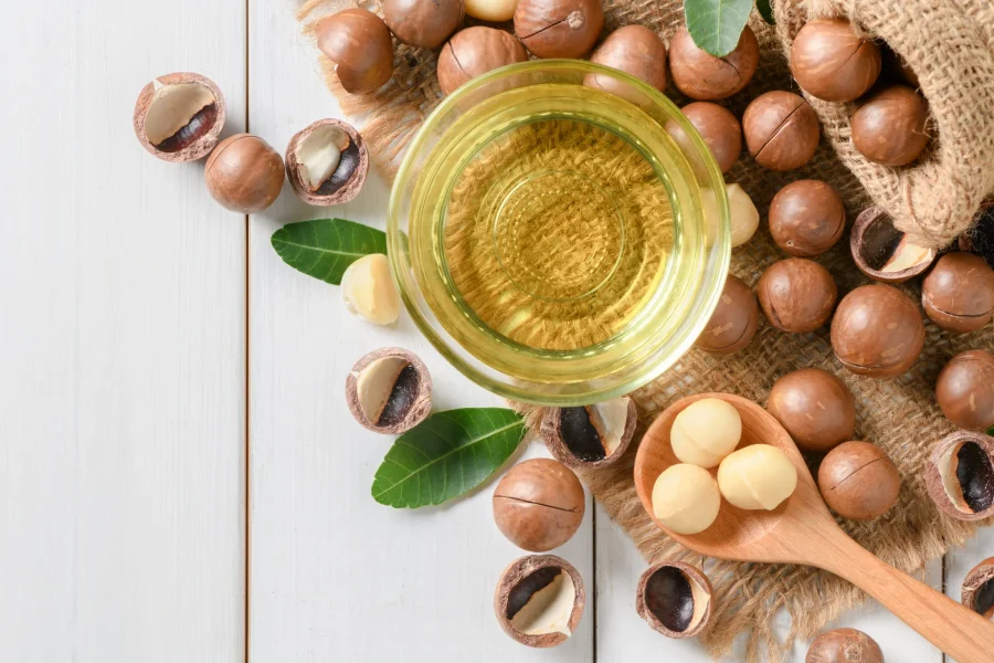 olio di macadamia